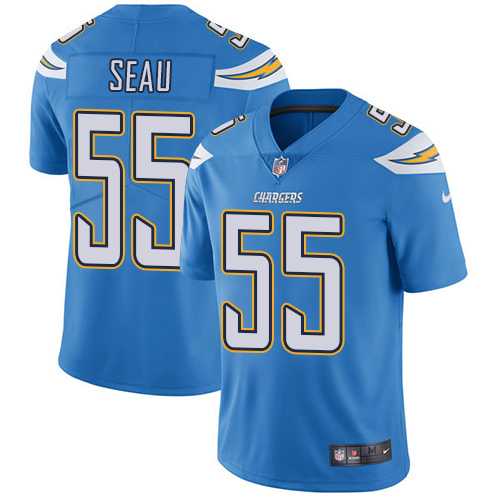 Nike San Diego Chargers #55 Junior Seau Electric Blue Alternate NFL Vapor Untouchable Limited Jersey,We sell and wholesale Nike San Diego Chargers #55 Junior Seau Electric Blue Alternate NFL Vapor Untouchable Limited Jersey on line form chian!